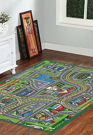 Status Kids Nylon Rug - 36x60, Multicolour