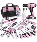 Hi-Spec 8V USB Cordless Drill Driver Set with Toolbox for Home DIY