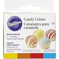 Wilton Candy Decorating Primary Colors Set, 1 oz.
