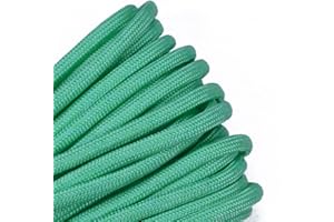 BORED? PARACORD! Bored Paracord - 1', 10', 25', 50', 100' Hanks & 250', 1000' Spools of Parachute 550 Cord Type III 7 Strand Paracord Well Over 300 Colors - Mint - 100 Feet