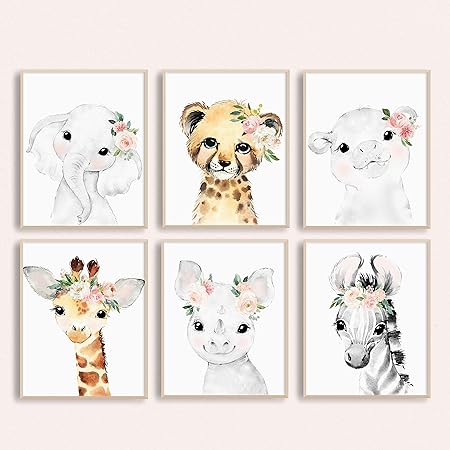 jungle animals nursery