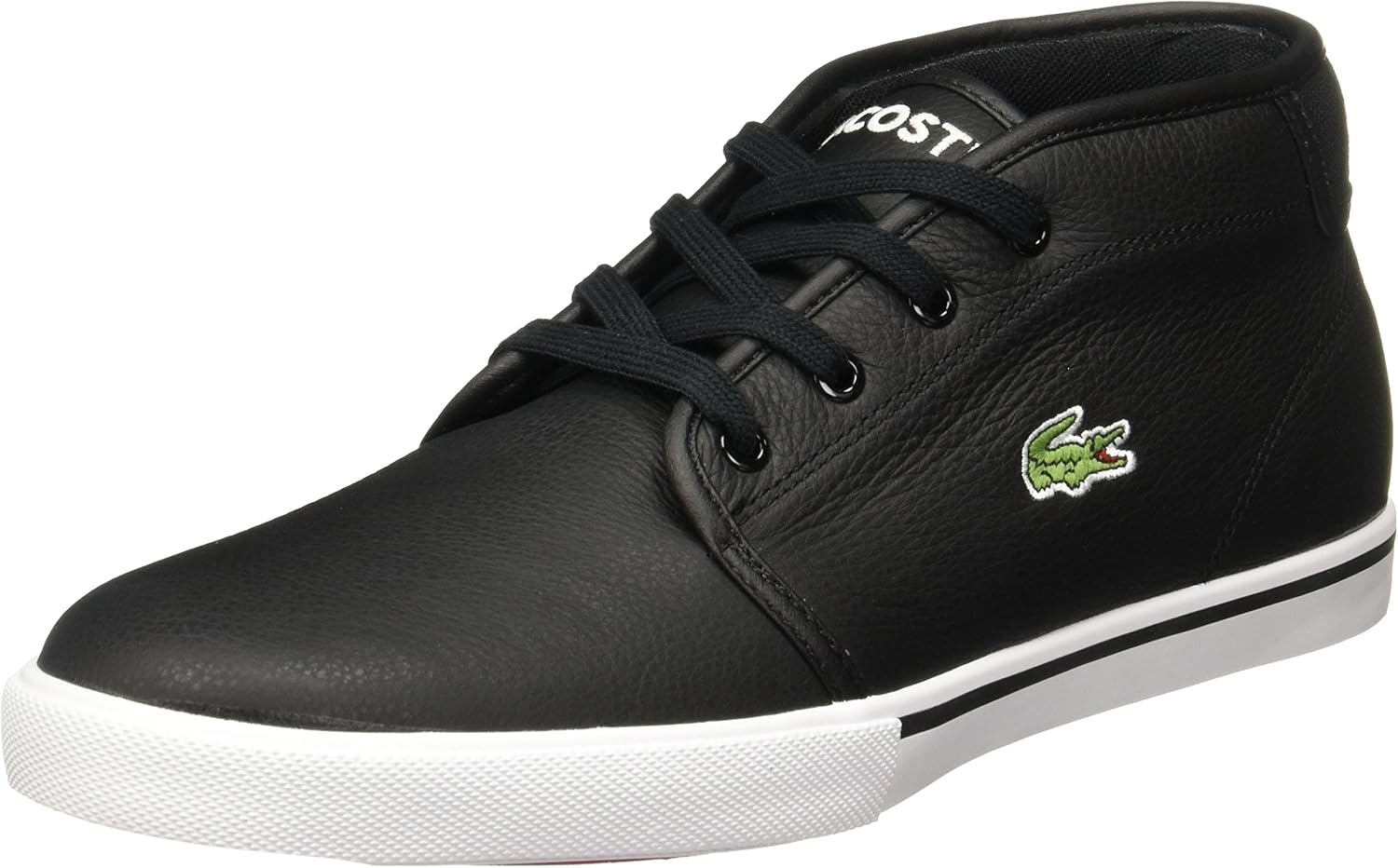 Lacoste Ampthill Tenis para hombre, Negro/Negro, 13 US Ropa, Zapatos y Accesorios
