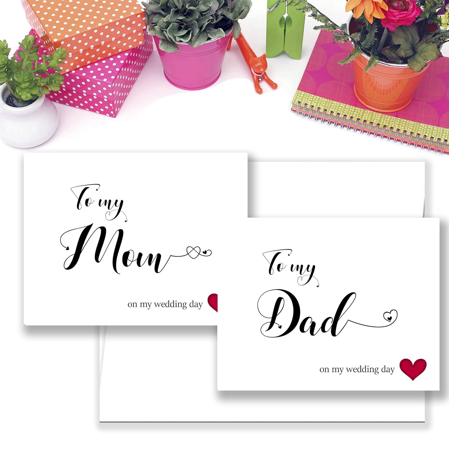 Amazon.com To My Mom and Dad on my Wedding Day Card Mother of the 