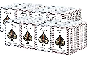 Regal Games [48 Decks] Rockets Bulk Playing Cards Set for Adults & Professionals - 310 GSM Linen Finish - Poker Cards for Blackjack, Euchre, Canasta - Casino Grade, Travel & Game Night Cards