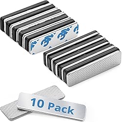 EcoEarth Adhesive Two-Piece Design Name Tag Magnets