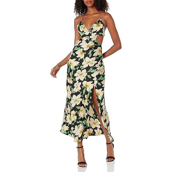 chinese dress ladies Runaway the Label Women's Beloved Maxi Dress, Lime, S at Amazon Women's  Clothing store