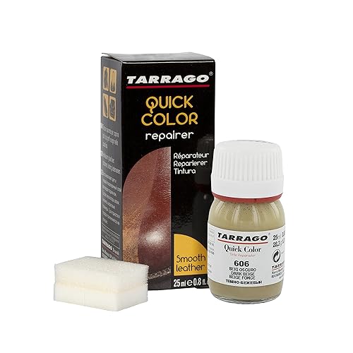 Tinte beige para cuero | 📌 Repara la piel beige con una ligera capa