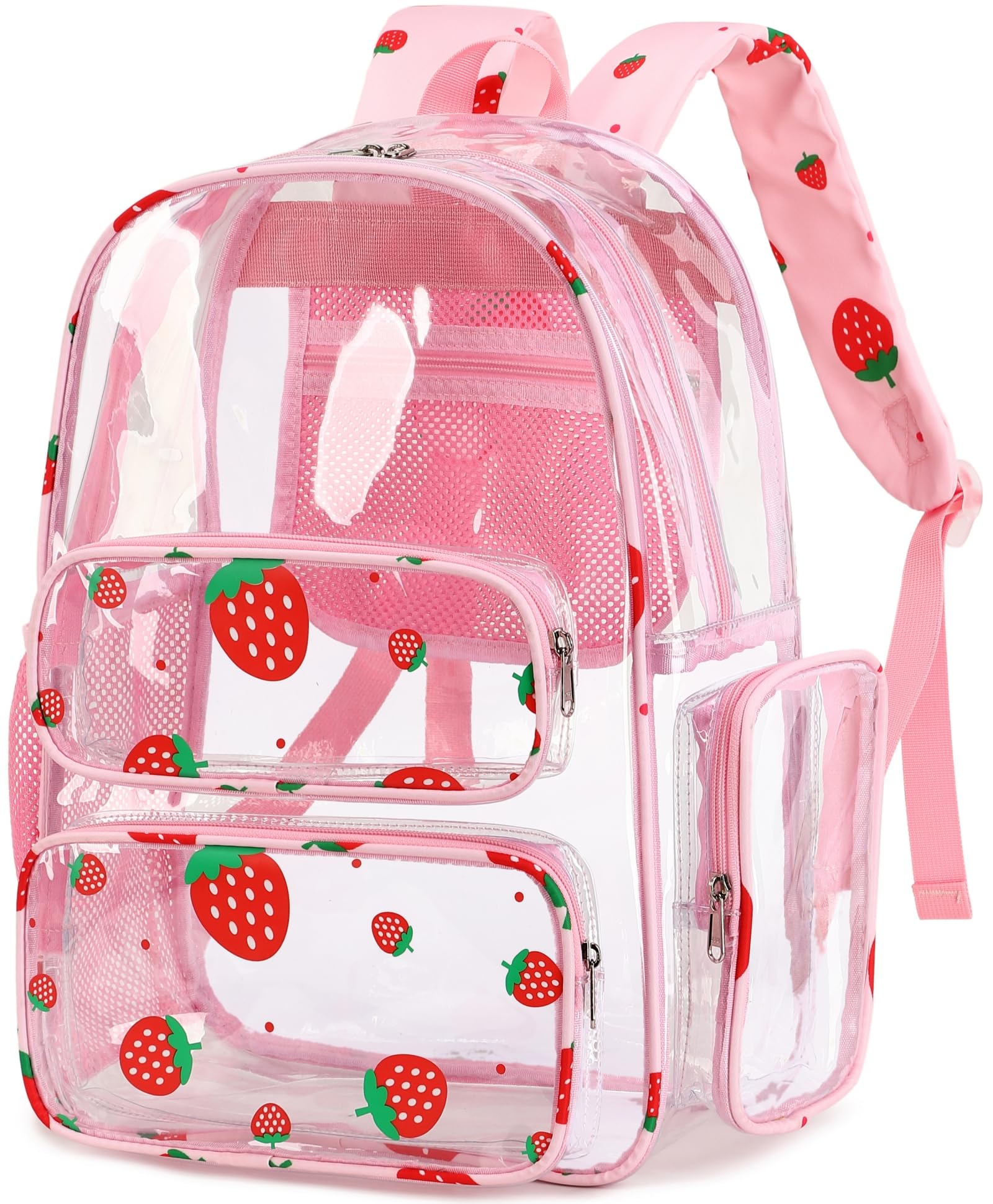 Clear Backpack Heavy Duty Transparent Bag See Through 