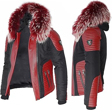 doudoune bi matière homme