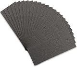 STE BRUAM Wet Dry Sandpaper 120 Grit 21 Sheets 9x3.6 Inch