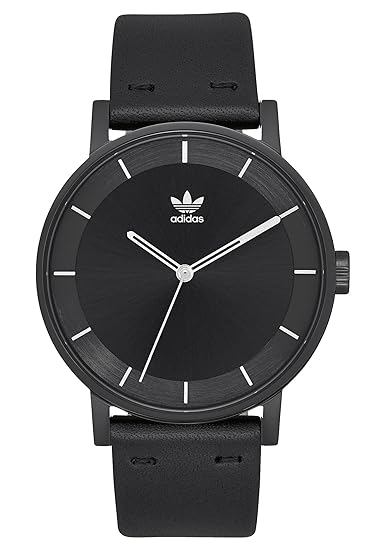 adidas Herrenuhr District_L1.Genuine Lederband Uhr, 20 Mm Breite (Alles .40 Mm)