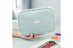 CRAIIBY Pencil Case - Large Stationery Pen Bag, School Classroom Office Supplies, Gift for Students Teen Girls, Big Capacity Pencil Pouch