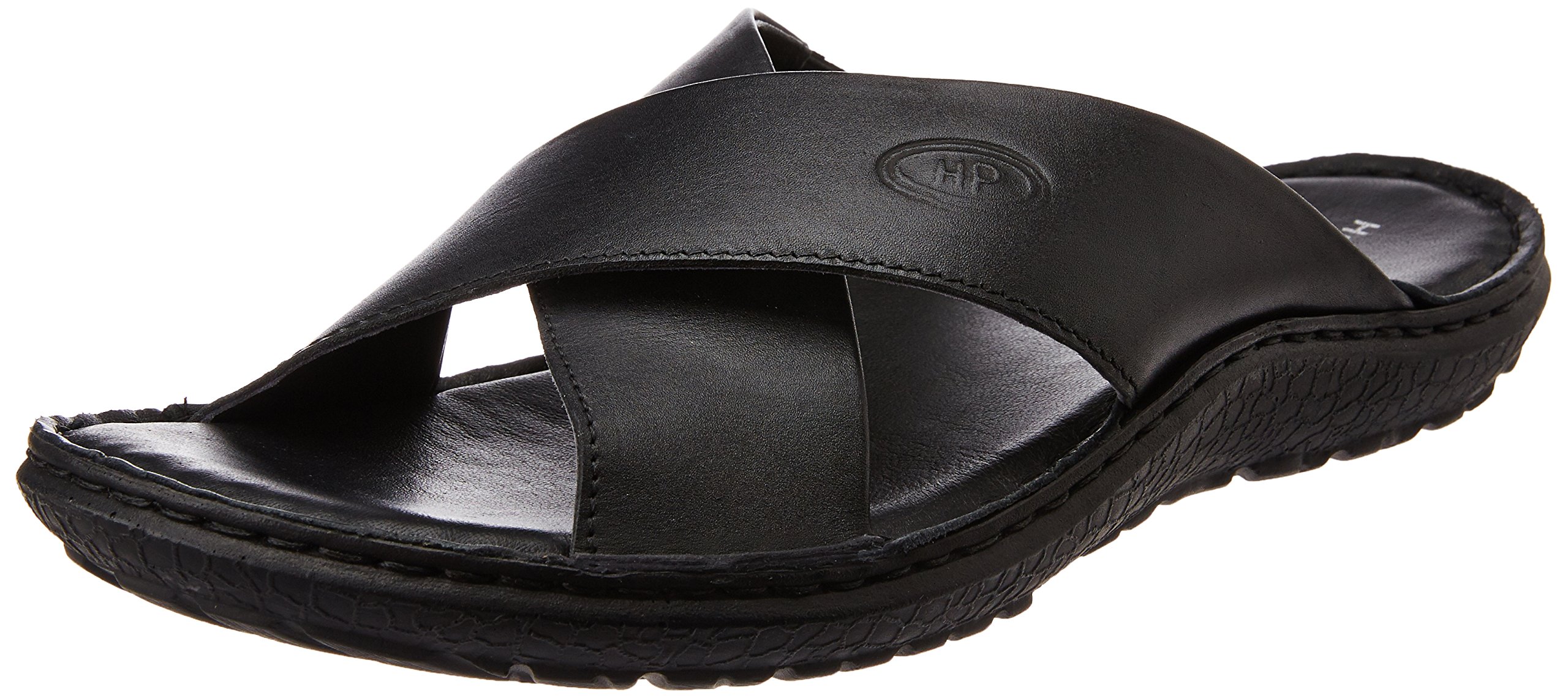 hush puppies men's leather athletic & outdoor sandals