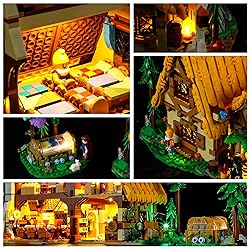 YEABRICKS LED Light for 43242 Disney Snow White and