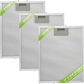 EPLZON W10169961A Range Hood Filter Replacement 5 Layer Aluminum Mesh Hood Grease Filter Fit for Whirlpool, Kitchen Aid, Jenn-Air Range Hoods(3PCS)
