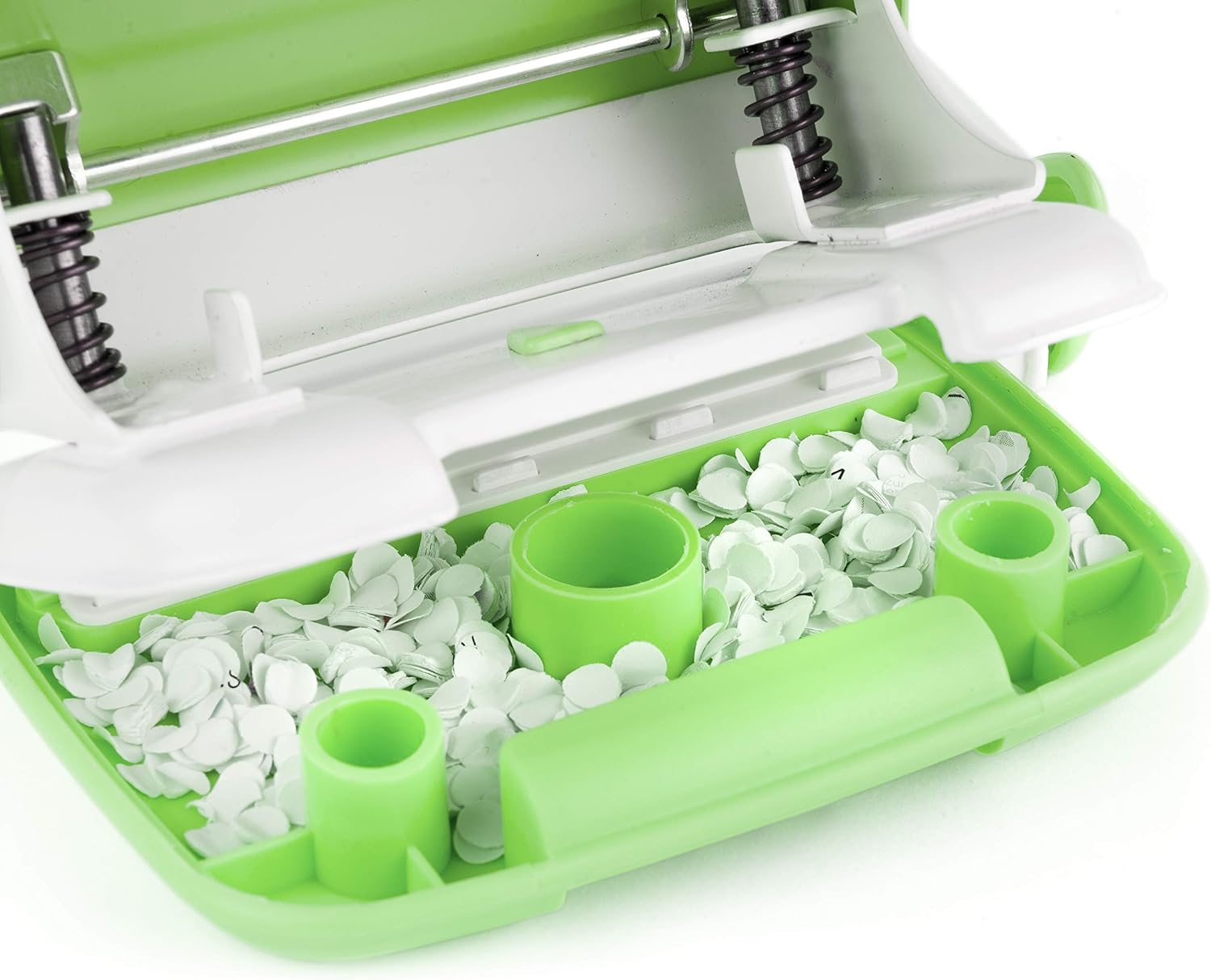 SAX Design 318 0-318-16 Desk Hole Punch 15 Sheets Green, light green - Image 5