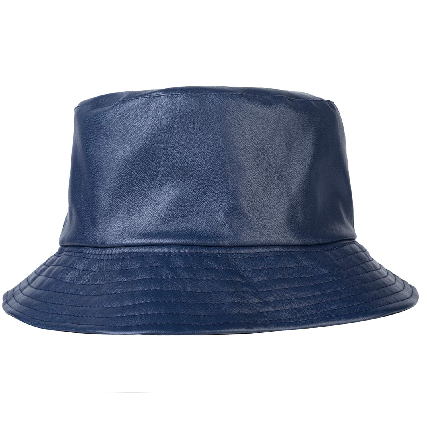 leather rain hat