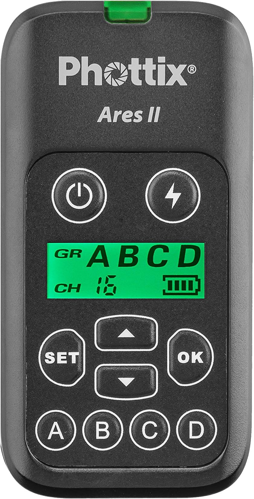 PhottixAres II Flash Remote Trigger with Transmitter