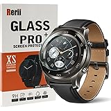 Huawei Watch 2 Screen Protector, Rerii High Definition, 9H Hardness, 0.3mm Thickness, Delicate Touch, Real Glass Screen Protector for Huawei Watch 2