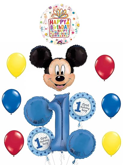 Amazon Com Disney Mickey Mouse Clubhouse 1st Happy Birthday Present