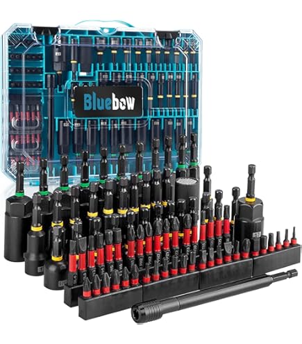 Amazon.com: 80-Piece Magnetic Nut Driver Set, Impact Driver Bit
