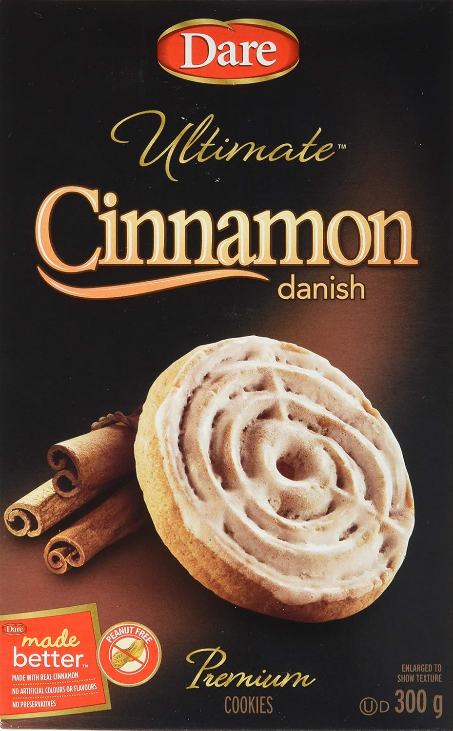 Dare Ultimate Cinnamon Danish Cookies, 300g Amazon.ca Grocery