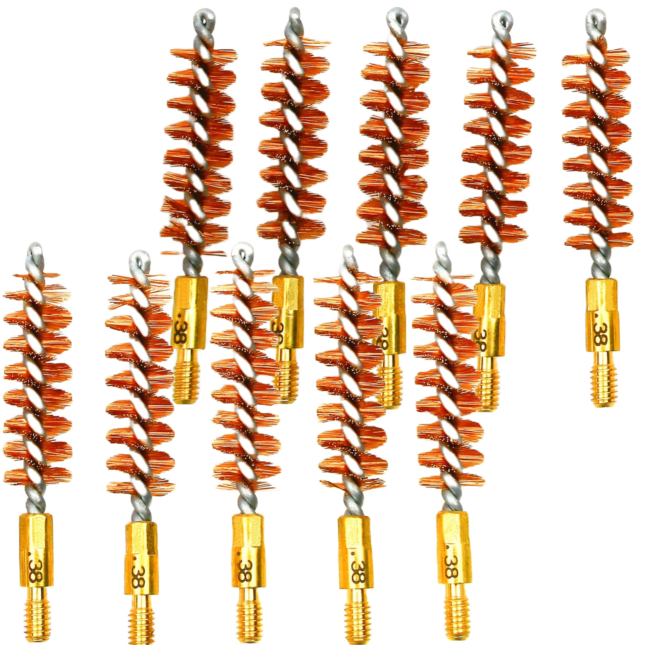 Photo 1 of McJ Tools Pistol Bronze Bore Brush (10pack 38 Cal)