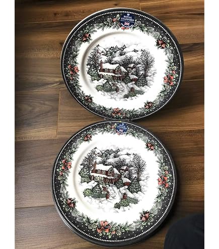 Amazon.com: Royal Stafford Santa's Sleigh Christmas Dinnerware