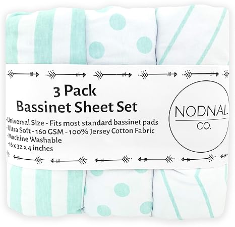 nodnal bassinet sheets