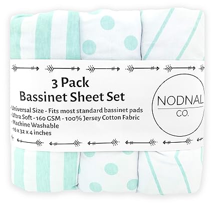 nodnal co bassinet sheets