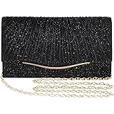 Clutch Purses for Women Formal Dressy Evening Bag Handbags Crossbody Bag for Wedding Cocktail Prom Party Elegance Charm