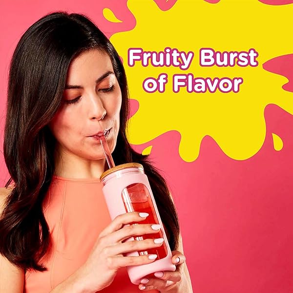 STARBURST SINGLES TO GO POWDERED DRINK MIX & JUST ADD WATER -12 BOXES WITH 6 PACKETS EACH 72 TOTAL SERVINGS (SUGAR FREE), CHERRY, 7.08 OZ