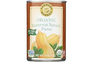 Farmer's Market Foods, Organic Canned Butternut Squash Puree, 15 oz