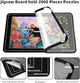 MOZOOSON Puzzle Board for 2000 Pieces 41.3x31.5in with 8 Trays Cover view 5
