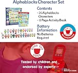 Alphablocks Character Play Set – Alphabet Plastic Figures & Activity Book view 3