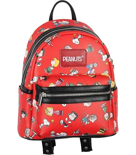 Peanuts Snoopy Collector Set: Red Mini Backpack & Dapper Tuxedo Snoopy Plush Peanuts Snoopy Plush Backpack - Walmart.com main image 3