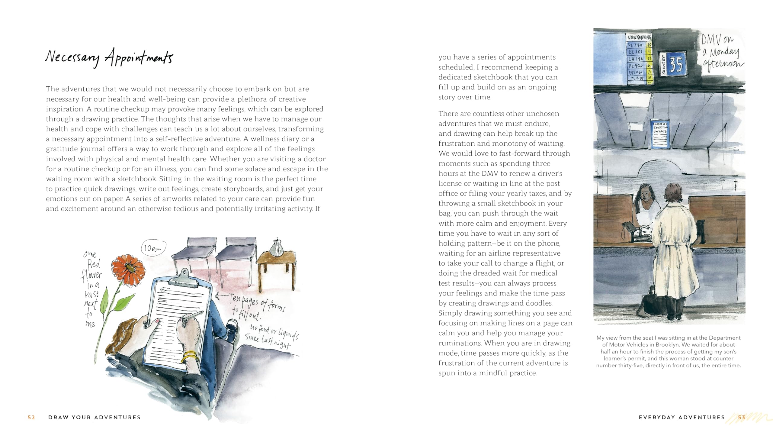 Draw Your Adventures: Making Art to Celebrate Everyday Experiences and Travels Near and Far