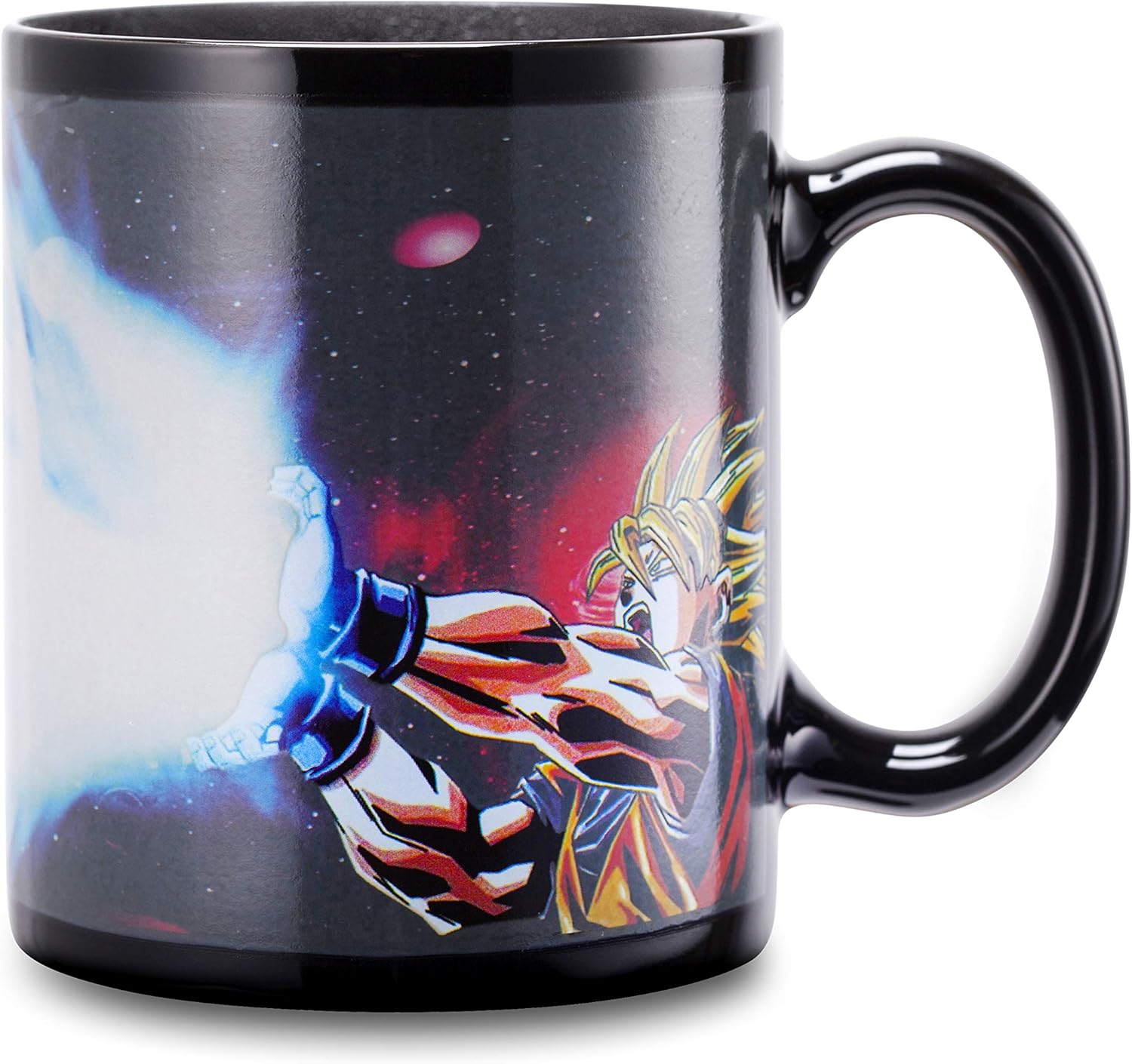 Magic Mugs Dragon Ball Z Color Changing Goku Kamehameha Coffee Mug Heat ...