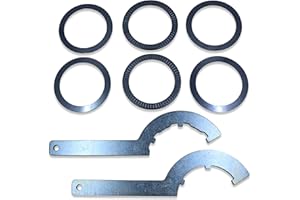 SPOHN PERFORMANCE 7888-110 Spanner Wrenches & Coil Spring Thrust Washers & Bearings Kit For QA1 Coil-Over Shocks & Struts