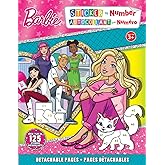 Barbie Sticker by Number Activity Book: 12 Fun Designs, 2 Sticker Sheets, and Hours of Creative Entertainment for Kids Who Lo
