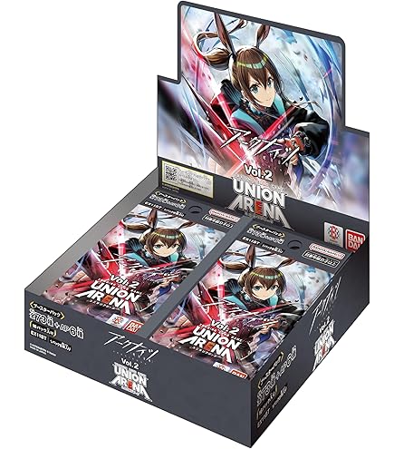Bandai Union Arena Booster Pack UA38BT Wind Breaker | Scatola Da 16 Bustine | Carte Da Collezione Giapponesi | 80 Tipi + Carte Parallele