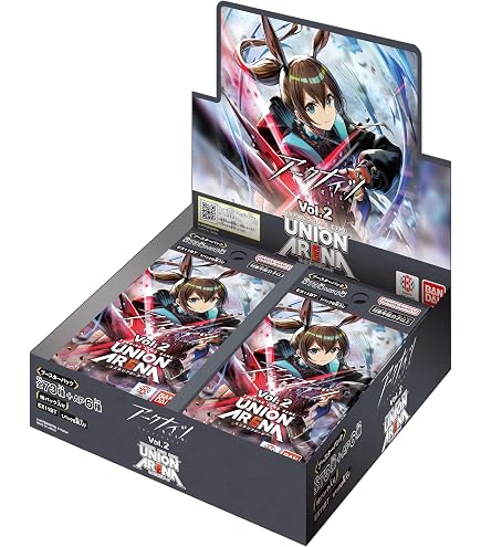 Bandai Union Arena Booster Pack UA38BT Wind Breaker | Scatola Da 16 Bustine | Carte Da Collezione Giapponesi | 80 Tipi + Carte Parallele