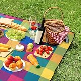 Vinsani Foldable Picnic Blanket 260x220cm Waterproof Sand Proof Outdoor Rug view 8