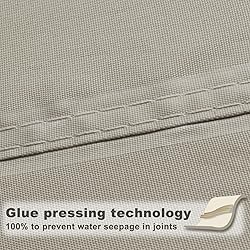 SUNNY GUARD Waterproof Sun Shade Sail 10' x
