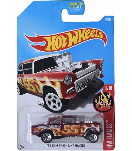 Hot Wheels 55 Chevy ミニカー Amazon.com: Hot Wheels Pop Culture 55 Chevy Panel of 1:64