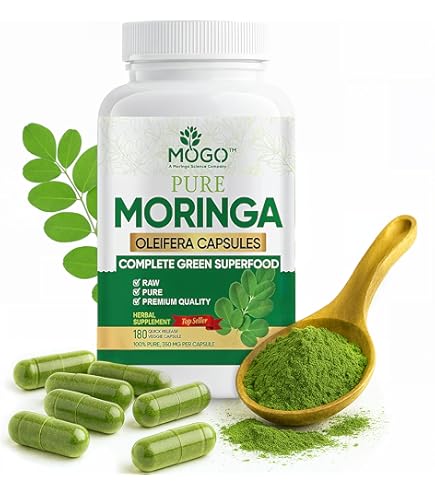 Amazon.com: Zhibenon Moringa Oleifera 21,000mg Equivalent | 200