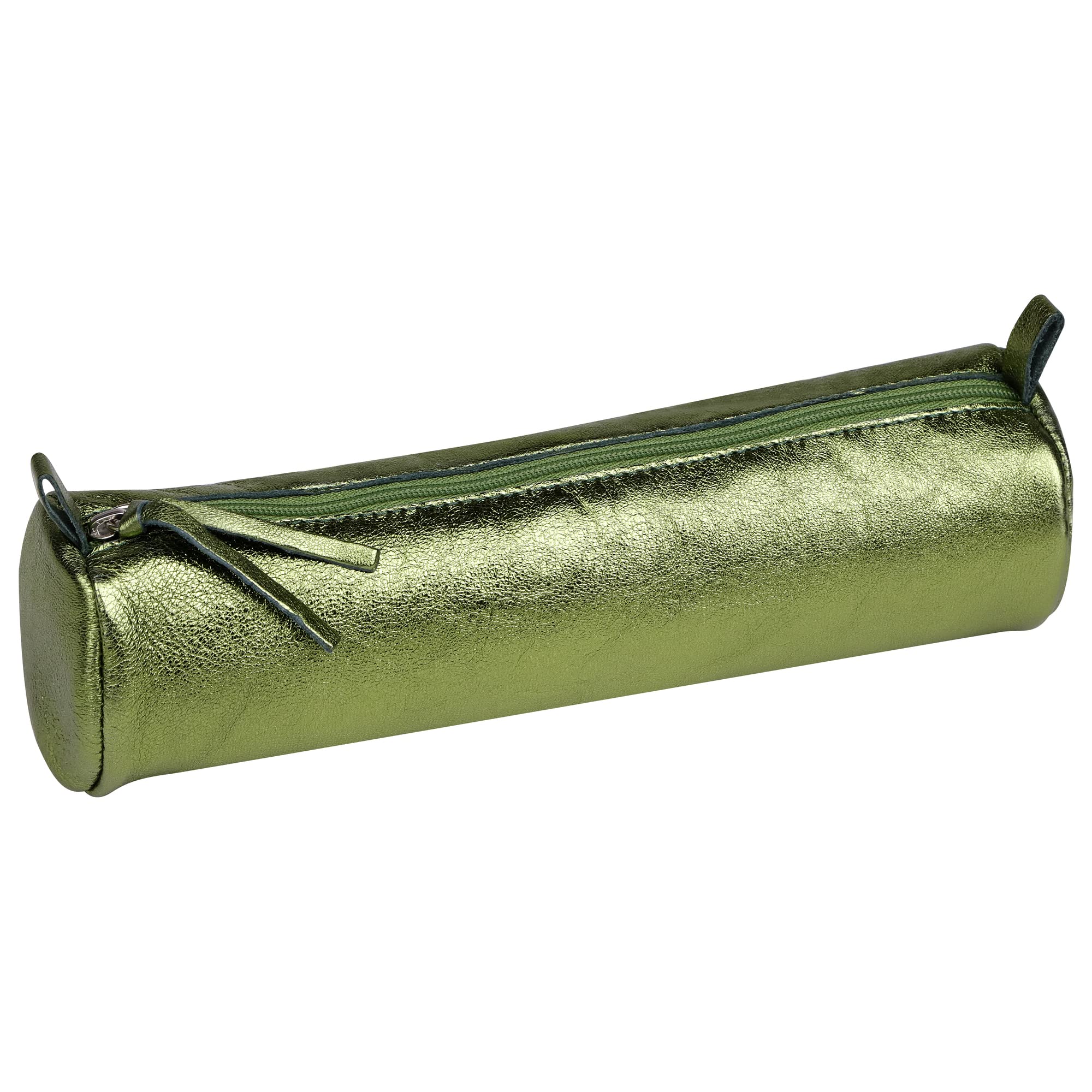 Clairefontaine Cuirisé Pencil Cases, 22 cm, Green (Verde)