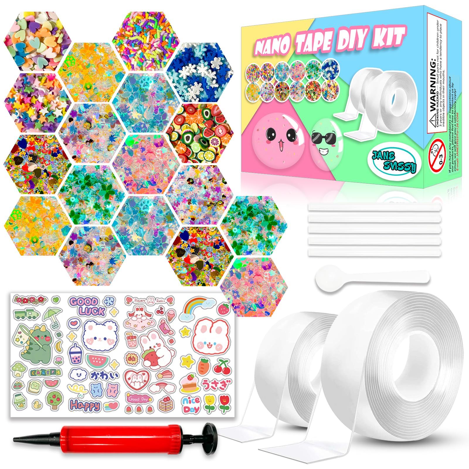 Nano Tape Bubble Kit, Nano Double Sided Adhesive
