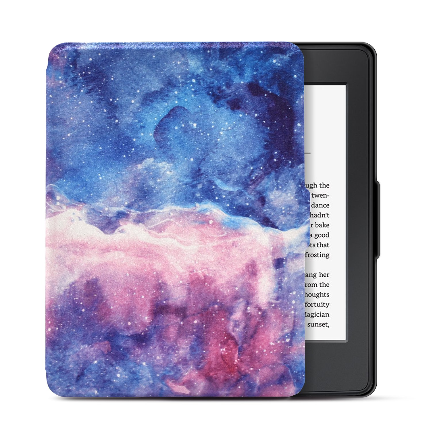 Dopup Case for Kindle Paperwhite, Slim and Light Smart Shell Cover for All-New Amazon Kindle Paperwhite, Folio Flip Style with Auto Sleep/Wake (Blue Nebula)