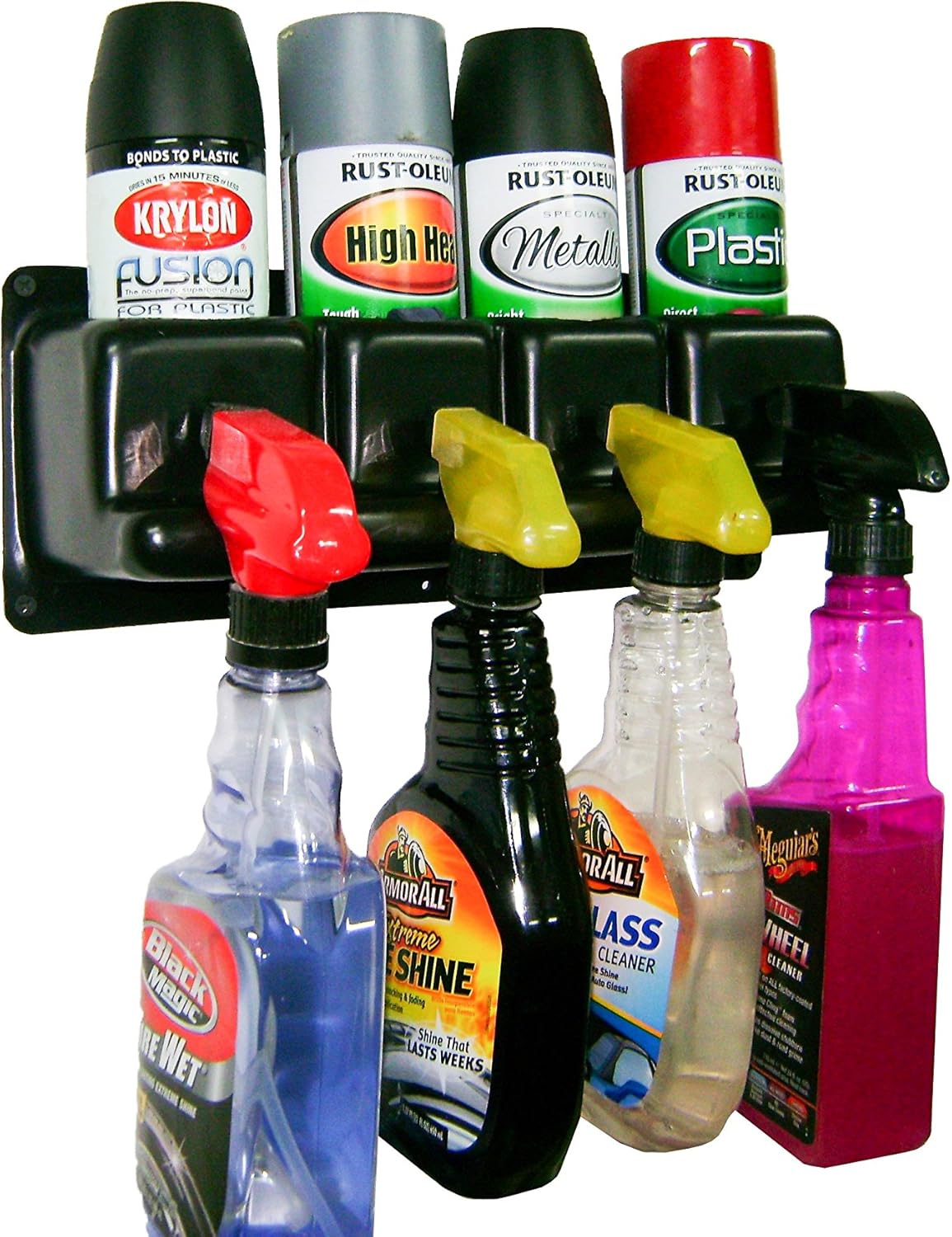 Product Handlers Spray Can/Spray Bottle Holder Caddie Rack